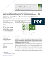 Kinetic Modeling of Autotrophic Microalgae Mainline Processes For Sewage Treatment in Phosphorus-Replete and - Deplete Culture Conditions