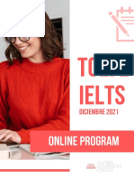 Diciembre Program - ToEFL - Ielts