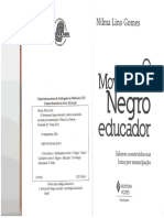 Nilma Lino Gomes - O Movimento Negro Educador_ Saberes Construídos Nas Lutas Por Emancipação
