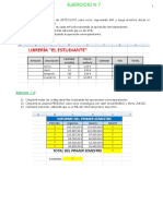 Ejercicios de Excel con funciones, formatos condicionales y referencias