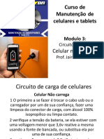 Curso manutenção celulares módulo 3 circuito carga não funciona