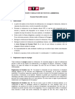 Bravosanchezdarlyndanitza - Late - 318464 - 60408761 - 100000n01i Comprensión y Redacción de Textos 1-Examen Final (Formato Oficial Utp)