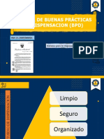 Manual Buenas Prácticas de Dispensación - Registro, Preparación, Selección de Los Productos y Entorno de Trabajo