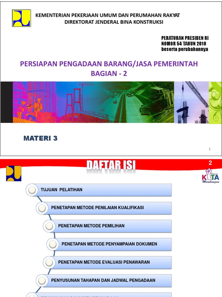 PPBJ Modul 03 | PDF