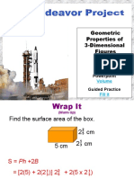 Geometric Properties of 3-Dimensional Figures: Warm-Up