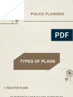 Police Planning
