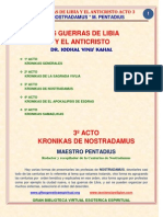 03 Las Guerras de Libia y El Anticristo Acto 3o Nostradamus