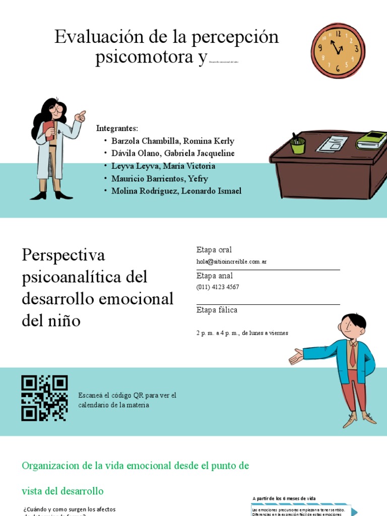 Desarrollo emocional y apego infantil | PDF | Teoría de apego | Las ...