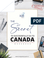 Secret to successfully go to Canada workbook