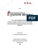 Penyelenggaraan Statistik Sektoral Edisi III