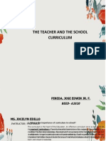 Pineda, The School Curriculum