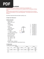 Sample Steel Beam Design