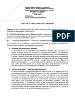 Unidad 4 Estudio Técnico Del Proyecto