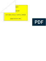 Promo Discount Javara Gula Jawa 250Gr Discount 50%