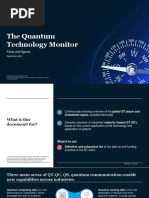 The Quantum Technology Monitor: Facts and Figures