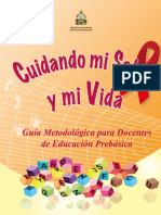 Cuidando Mi Salud y Mi Vida Educacion Pre Basica