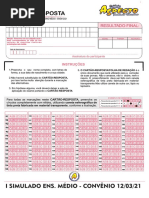 Gabarito Ef e em Saresp 2024 | PDF | Science