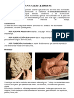 13. Tecnicas Escultoricas e Historia de La Escultura