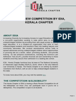 Book Review Competition by Idia, Kerala Chapter