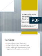 Diapositivas Tema 1 Alternativas de Inversión y Financiamiento