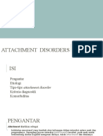 Kuliah 10 Attachment Disorders