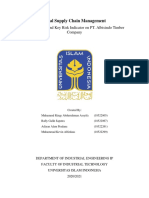 SCOR Project and Key Risk Indicator on PT. Albisindo Timber Company