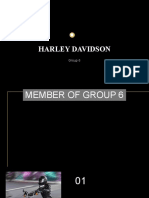 Harley Davidson: Group 6