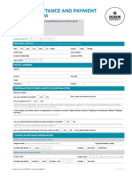 Offer Acceptance and Payment of Fees Form: Personal Details