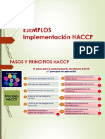 HACCP Ejemplos