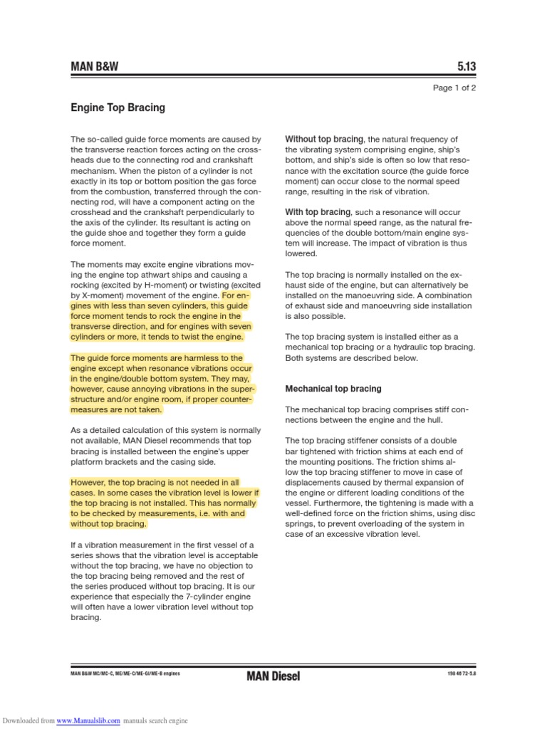 Understanding Engine Top Bracing A Comparison of Mechanical and