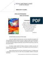 CIRCULAR N 19-2021 - ÉPOCA PRIMAVERA - MICAEL