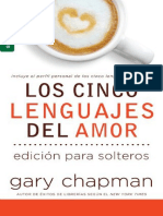 Los Cinco Lenguajes Del Amor Para Solteros - Gary Chapman