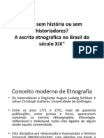 Aula EAD Etnografia