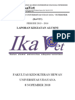 Ikavet: Laporan Kegiatan Alumni