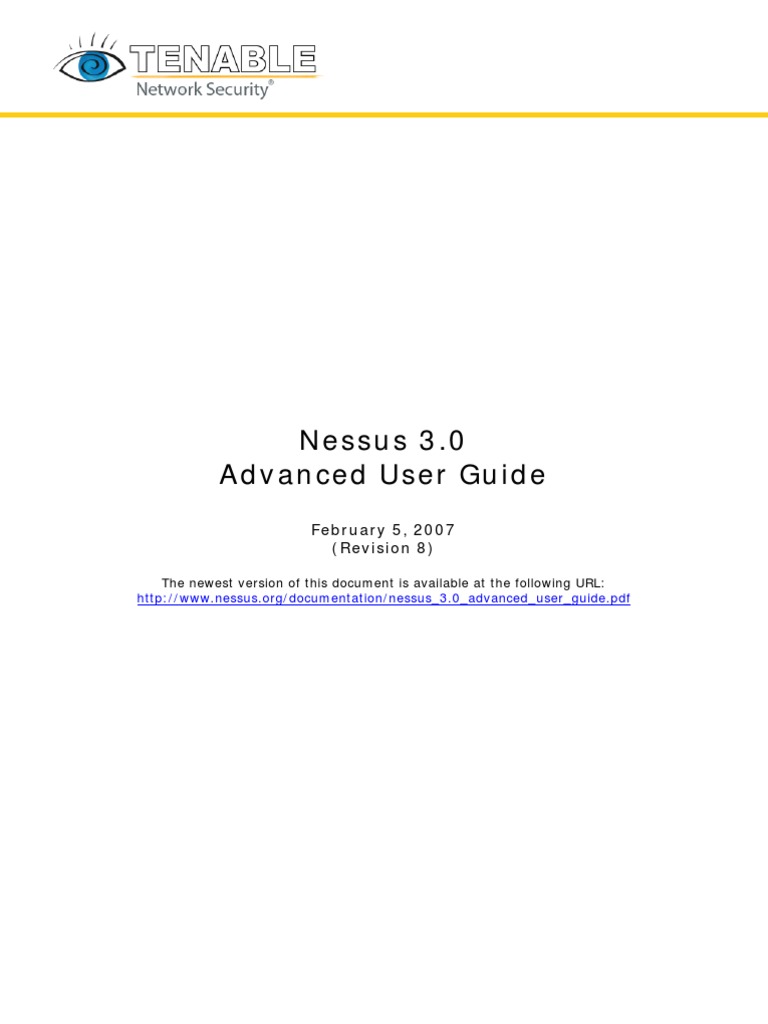 Nessus 3.0 Advanced User Guide | PDF | Port (Computer Networking ...