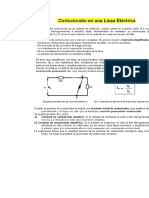 Cortocircuito en Una Línea Eléctrica