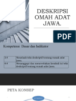 Deskripsi Omah Adat Jawa