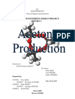 Acetone Production Process From Iso Propyl Alcohol IPA