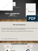 ITIL4 Course Material Ver 1.1