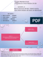 MODUL 4 Pendidikan B.Indonesia Di SD - Kelompok 1