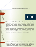 Materi Kuliah Ekotek Metode Benefit Cost Ratio (BCR)