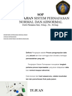 SOP Praktikum Pengkajian Sistem Pernapasan Normal Dan Abnormal