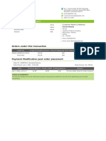 Payment Details Report: Orders Under This Transaction