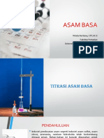 Analisis Titrasi Asam Basa