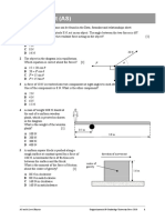 4 Worksheet (AS) : AS and A Level Physics Original Material © Cambridge University Press 2010