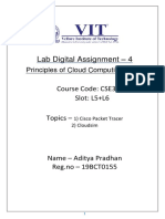 Lab Digital Assignment - 4: Course Code: CSE3035 Slot: L5+L6 Topics