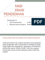 Akuntansi Organisasi Pendidikan Kelompok 13-1