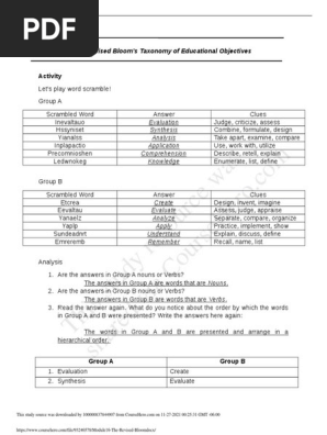 Module16 the Revised Bloom.docx