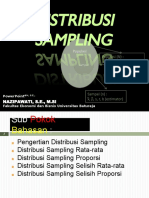 Distribusi Sampling Statistik