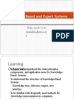 Lecture 5 - Knowledge and Expert Systems
